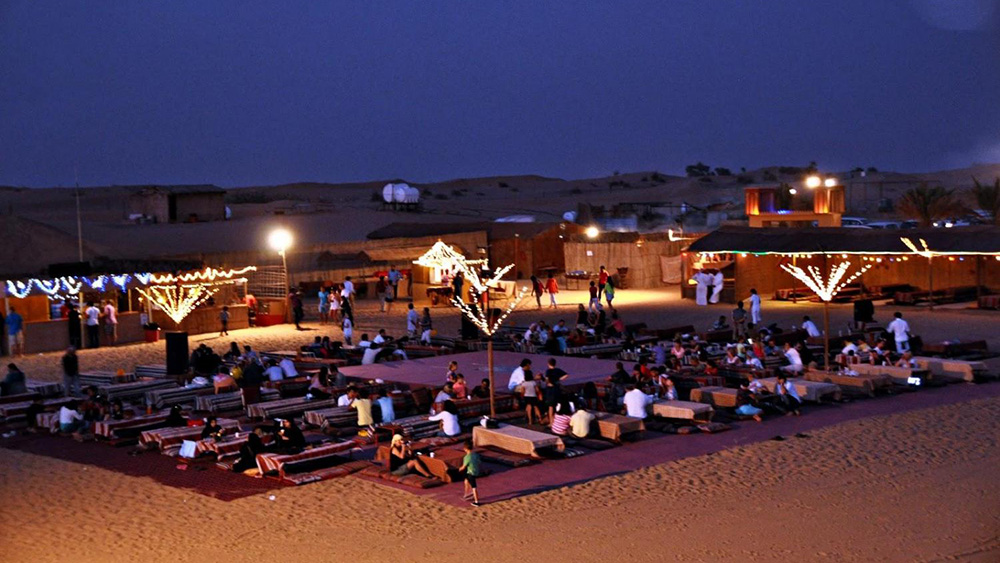 evening desert safari tour with bbq dinner