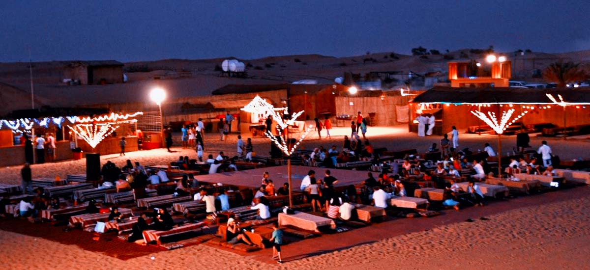 dubai desert safari camp