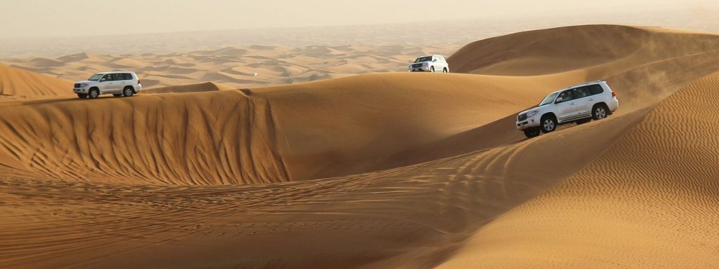 red sand desert dubai